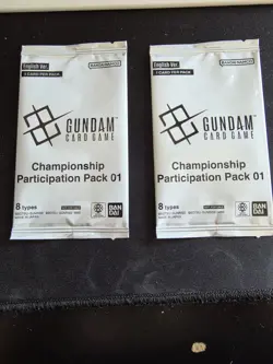 Gundam Card Game Championship Participation Pack 01 - Image 1