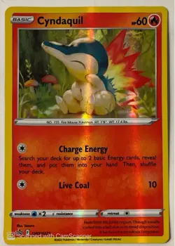 Cyndaquil SWSH221 SWSH: Sword & Shield Promo Cards Holo - Image 1