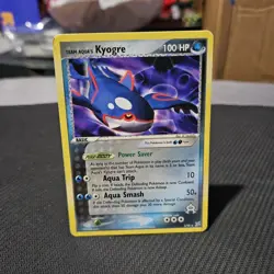 Team Aqua's Kyogre Pokemon TCG Team Magma Vs Team Aqua Non-Holo Rare Card #3/95 - Image 1