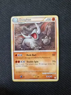 Donphan - 40/123 - Uncommon - Heartgold & Soulsilver - 2010 - Pokemon Card - LP - Image 1
