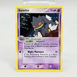 Pokemon TCG Banette EX Crystal Guardians 1/100 Holo Rare Vintage Card LP - Image 1