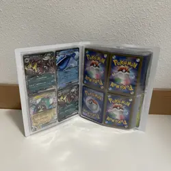 Binder Pokemon Card Collection Mixed Holos Rares Uncommons ENG JP KR 100+ - Image 2
