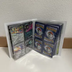 Binder Pokemon Card Collection Mixed Holos Rares Uncommons ENG JP KR 100+ - Image 4
