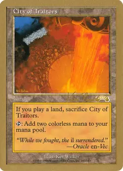 City of Traitors World Championship Decks 1999 MP MTG - Image 1