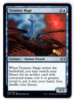 Treasure Mage NM* Double Masters 073/280 mtg -UnltdCards - Image 1