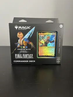 MTG Final Fantasy X Counter Blitz Commander Deck Sealed Tidus - Image 1