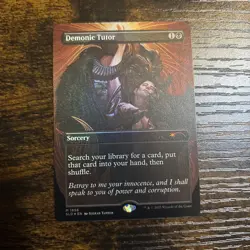 Demonic Tutor (Rainbow Foil) Secret Lair Drop Foil - Image 1