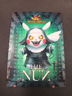 The Nun (Pikachu) #9 - Window Holo - Electric Pikachu Cosplay - Pokemon - Image 1