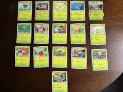 Pokemon Paldea Evolved • Common, Uncommon, & Holo Rare Complete 176 Card Set - Image 2