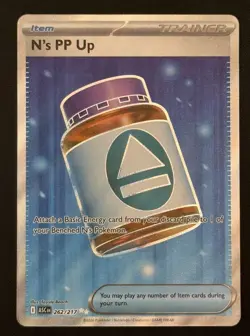 N's PP Up - 262/217 - Ascended Heroes Near Mint Pokemon TCG - Image 1