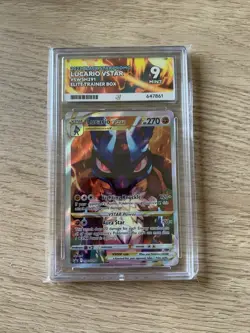 Pokemon TCG – Lucario VSTAR – SWSH291 – Black Star Promo 2023 - ACE 9 (MINT) - Image 1