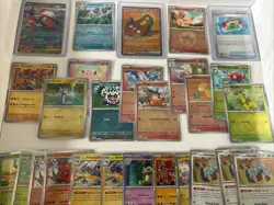 Pokemon TCG Ascended Heroes Bulk Lot w/ Poke Pad, Mega Scrafty, & Stunfisk NM - Image 1