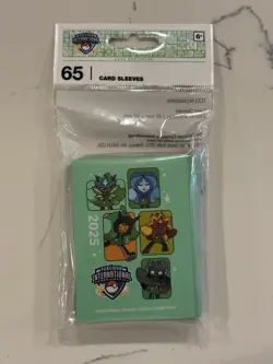 Pokemon - Ogerpon Sleeves (65) 2025 EUIC Europe International Championships - Image 1