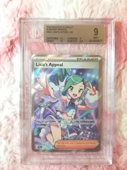 POKEMON LISIA'S APPEAL 246 BGS 9 MINT SURGING SPARKS PSA ULTRA RARE PSA CGC TAG - Image 1