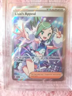 POKEMON LISIA'S APPEAL 246 BGS 9 MINT SURGING SPARKS PSA ULTRA RARE PSA CGC TAG - Image 3