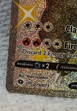 Pokemon TCG Charizard v Champions Path 79/73 Secret Rare - Image 2