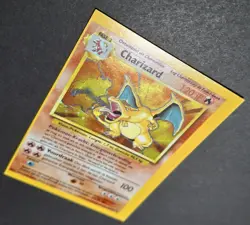 Pokemon MISCUT Square Cut Dutch Base set CHARIZARD Holo (4/102) - Image 5