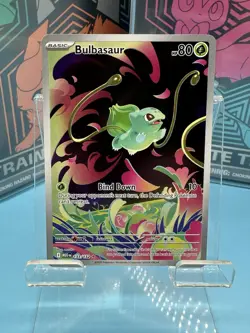 Bulbasaur 133/132 NM Illustration Rare Mega Evolution 2025 Pokemon TCG - Image 1