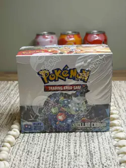 Pokemon TCG Stellar Crown Booster Box 36 Sealed - Image 1