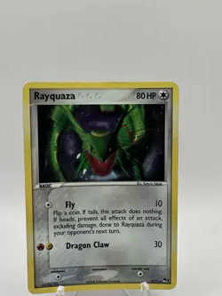 Rayquaza 3/17 Pop Series 1 Holo Rare Pokemon TCG 2006 LP - Image 1