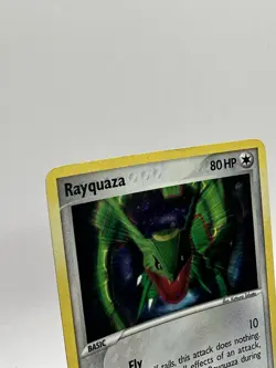 Rayquaza 3/17 Pop Series 1 Holo Rare Pokemon TCG 2006 LP - Image 2