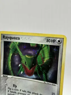 Rayquaza 3/17 Pop Series 1 Holo Rare Pokemon TCG 2006 LP - Image 3