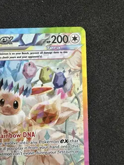 Pokemon Eevee ex 167/131 Sv: Prismatic Evolutions Holo Special Illustration Rare - Image 3