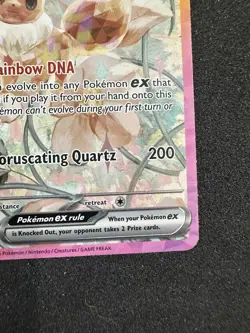 Pokemon Eevee ex 167/131 Sv: Prismatic Evolutions Holo Special Illustration Rare - Image 4