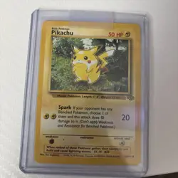 Pikachu 60/64 Jungle Set 1st Edition 1999 Vintage Pokemon TCG eBay Authentic - Image 1