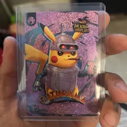 Futurama (Pikachu) #E34 - Pink Holo Box Hit Electric Pikachu Cosplay - Pokemon - Image 2