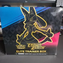 Pokemon TCG: Crown Zenith Elite Trainer Box - 10 Packs Sealed 820650851476 - Image 1