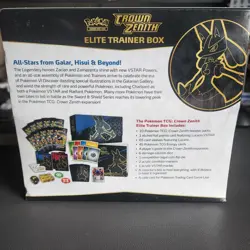 Pokemon TCG: Crown Zenith Elite Trainer Box - 10 Packs Sealed 820650851476 - Image 2