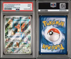 Charmander 44 - PSA 9 Mint - 2023 Pokemon Obsidian Flames ETB Black Star Promo - Image 3