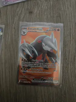 Pokemon TCG Excadrill EX 160/086 Sv: Black Bolt Ultra Rare Holo 270HP EN - Image 1