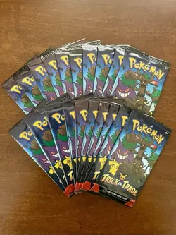 Pokemon TCG Track Or Trade Halloween 2024 Booster Packs Sealed New LOT Of 20 - Image 1