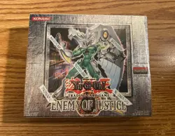 Yugioh Enemy of Justice Booster Box Sealed - Image 1