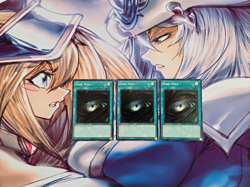 Yugioh x3 Dark Hole MP25-EN125 Secret Rare Playset Near Mint - Image 1