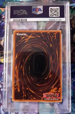 PSA 9 Yugioh Fiend Skull Dragon LOD-039 1st Edition Super Rare - Image 2