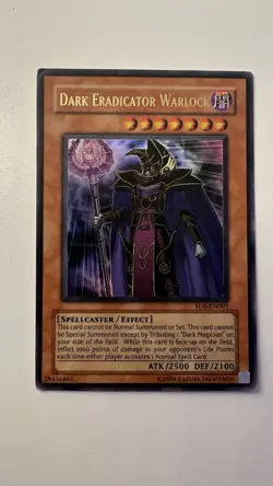 Dark Eradicator Warlock SD6-EN001 | Ultra Rare Unlimited | Moderately Played - Image 1