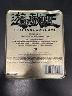 Yu-Gi-Oh! Vintage Empty Buster Blader Yugi Metal Tin 2003 Original - Image 4