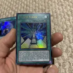 Yu-Gi-Oh Future Fusion RYMP-EN064 Ultra Rare Light Play Condition - Image 1