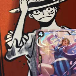 One Piece TCG Mr.2.Bon.Kurei (Bentham) Op14-091 SR Alt Art - Image 2