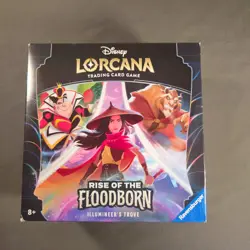 Disney Lorcana TCG: Rise of the Floodborn ILLUMINEER'S TROVE Box NEW Sealed - Image 1