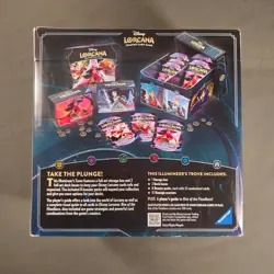 Disney Lorcana TCG: Rise of the Floodborn ILLUMINEER'S TROVE Box NEW Sealed - Image 2