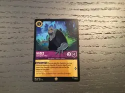 Disney Lorcana Hades Legendary Non Foil 56/204 Whispers In The Well - Image 1