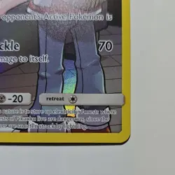 Pokemon Pikachu Full Art Secret Rare Holo Cosmic Eclipse Card 241/236 2019 - Image 4