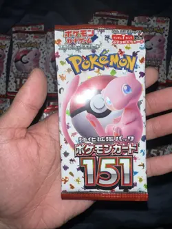 Nintendo Pokemon TCG Scarlet & Violet - Pokemon 151 Booster Pack - 7 Cards 4521329346045 - Image 1