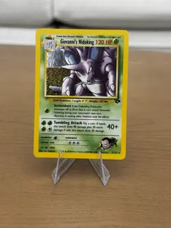 Pokemon Giovanni's Nidoking 7/132 Gym Challenge Holo Foil Rare Card NM - Image 1