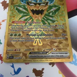 Pokemon TCG Teal Mask Ogerpon EX Twilight Masquerade Hyper Rare Card 221/167 - Image 4