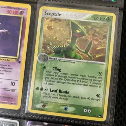 Old Pokemon Cards Mix VINTAGE Rare Collection binder Pages Holo WOTC Mixed TCG - Image 4